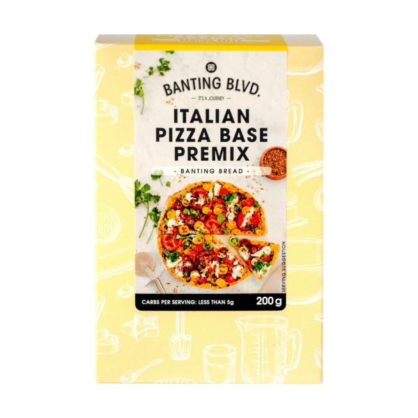 Banting Blvd Italian Pizza Base Premix 200g 