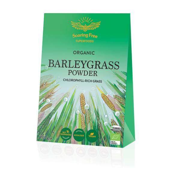 Soaring Free Organic Barleygrass Powder 200g