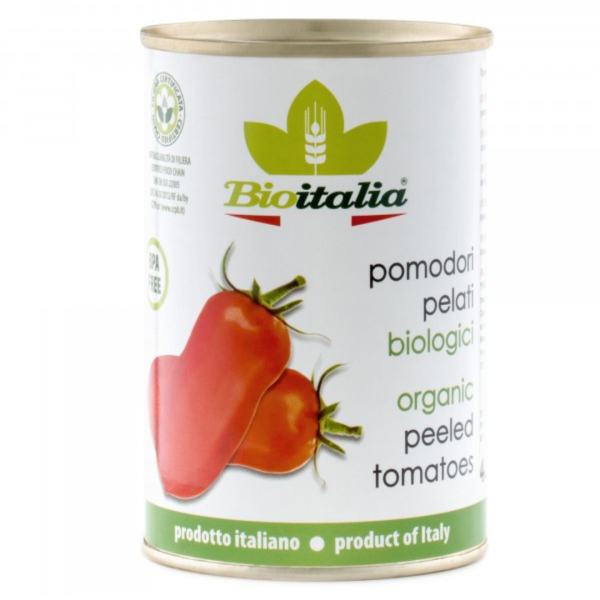 Bioitalia Organic Tomatoes Peeled 400g
