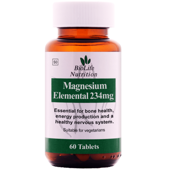 Biolife Magnesium Tablets 234mg 60s