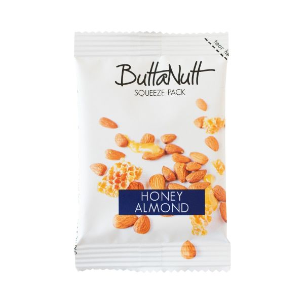 Buttanut Nut Butter Squeeze Pack Honey Almond 32g