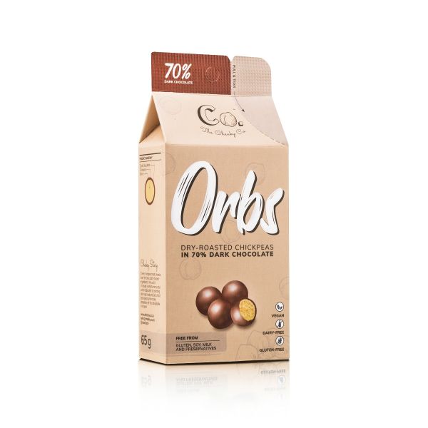Cheaky Co Orbs 70% Dark Chocolate 65g