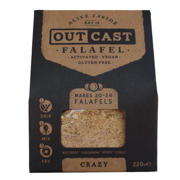 Outcast Foods Crazy Falafel 220g