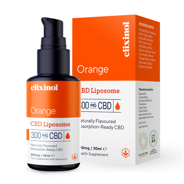 Elixinol 300mg CBD Liposomal Orange 30ml