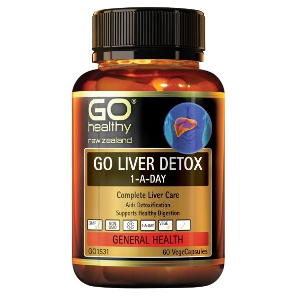 Go Healthy Go Liver Detox 1-A-Day 60s