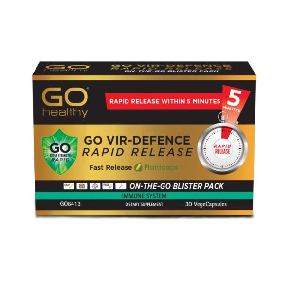 Go Healthy Go Vir-Defence Extra Strength Rapid 30s