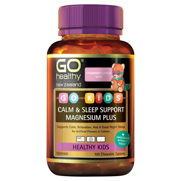 Go Healthy Go Kids Calm & Sleep Support Magnesium Plus 60s
