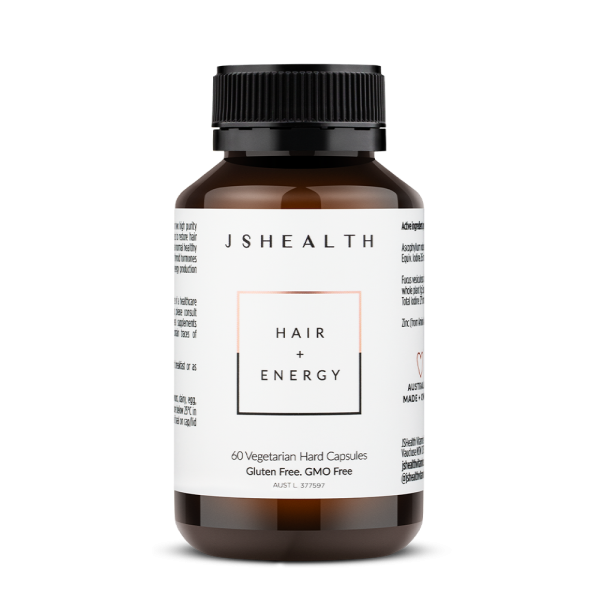JSHEALTH Hair + Energy 60s