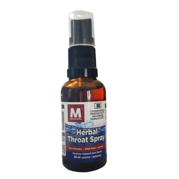 Mineralife Herbal Throat Spray 30ml