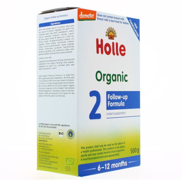 Holle Stage 2 Formula 500g NEW FORMULA WITH DHA 