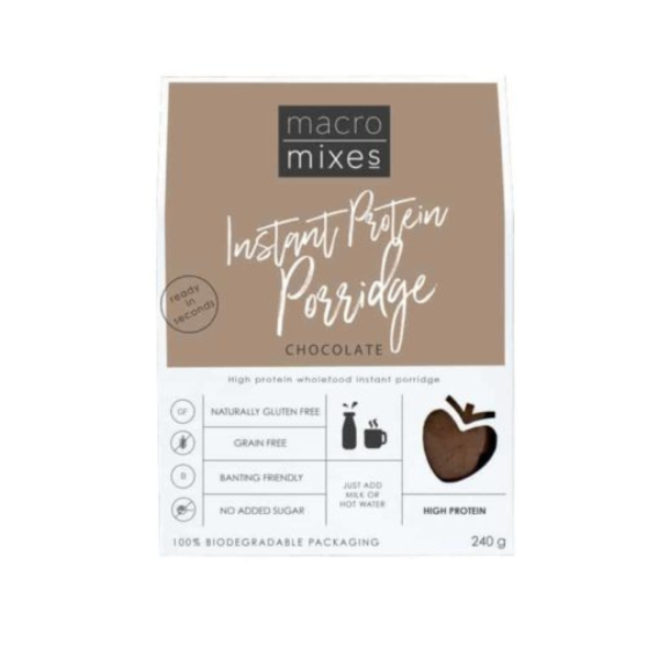 Macro Mixes Porridge Instant Protein Chocolate 240g