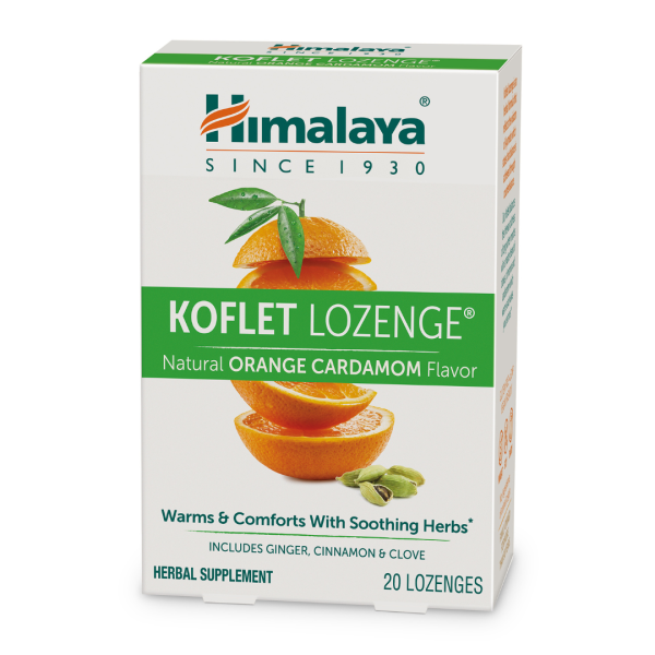 Himalaya Koflet Lozenges Orange & Cardamon 20s