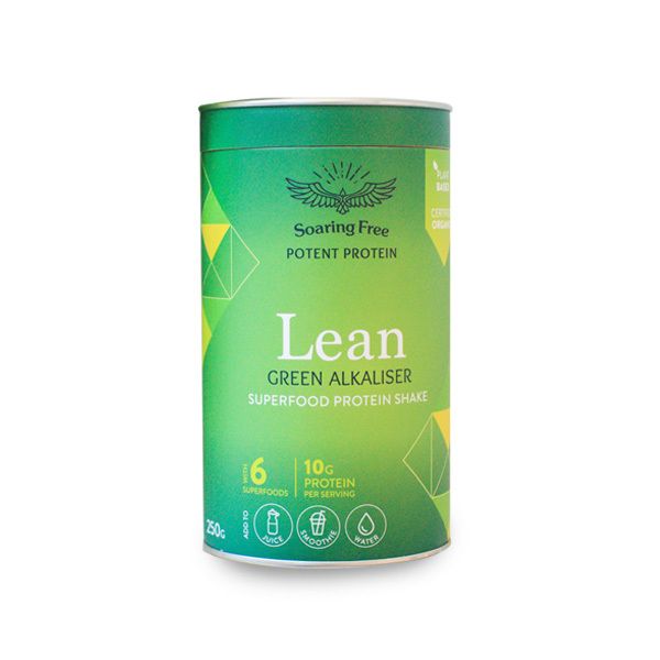 Soaring Free Protein Shake Lean Green Alkaliser 250g