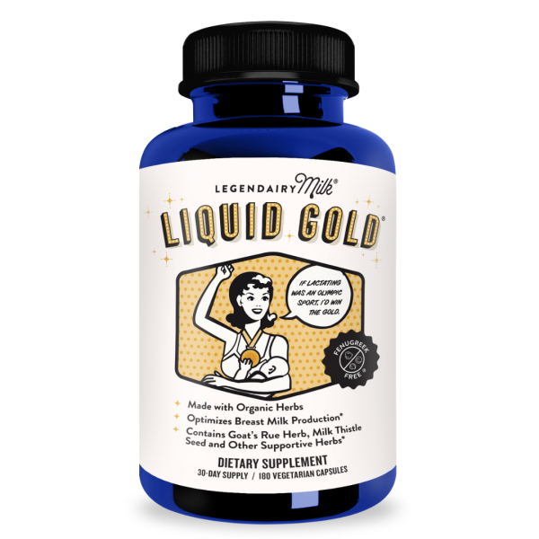 Legendairy Milk Liquid Gold Herbal Lactation Supplement 180s