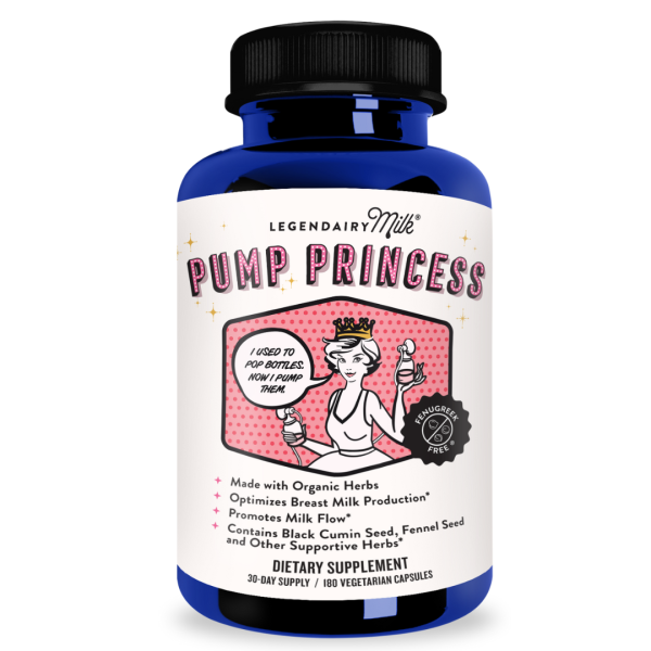 Legendairy Milk Pump Princess Herbal Lactation Supplement 180s