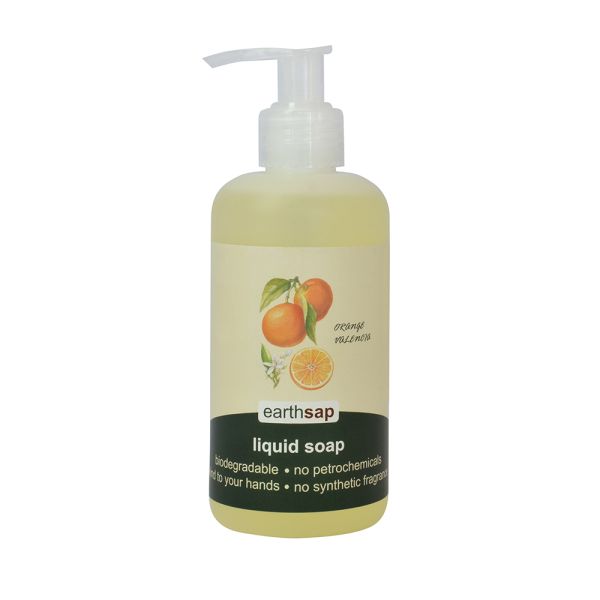 Earthsap Liquid Hand Soap Valencia Orange 250ml