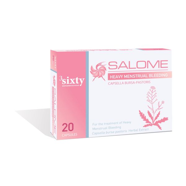 Salome Heavy Menstrual Bleeding Caps 20s