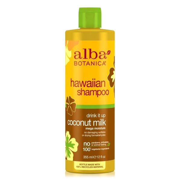 Alba - Hawaiian Shampoo Drink It Up Coconut Milk 355ml