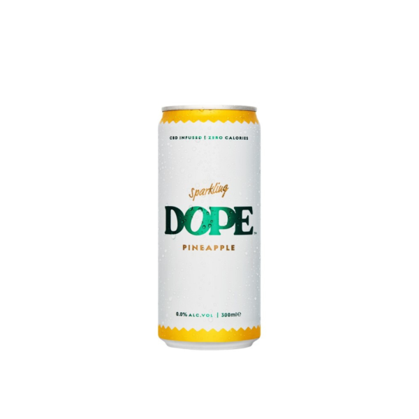 Dope Drinks - CBD Drink Sparkling Pineapple 300ml
