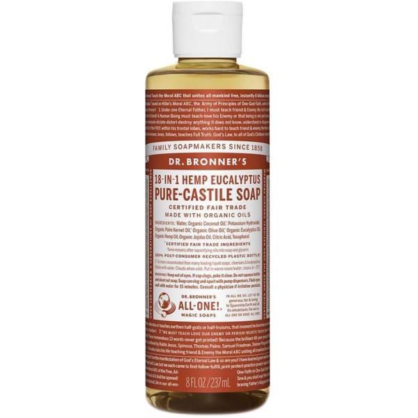 Dr Bronner - Pure Castile Liquid Soap Eucalyptus 237ml