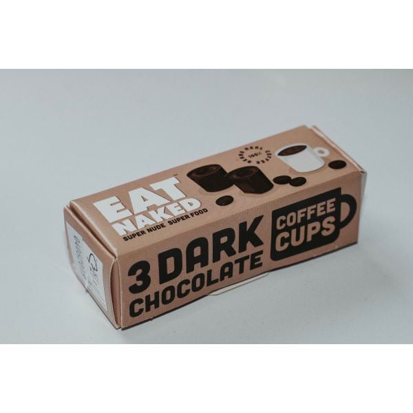 Eat Naked - Dark Chocolate Coffee Cups 39g