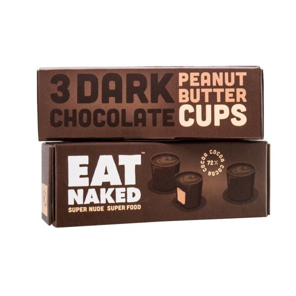 Eat Naked - Dark Chocolate Peanut Butter Cups 39g