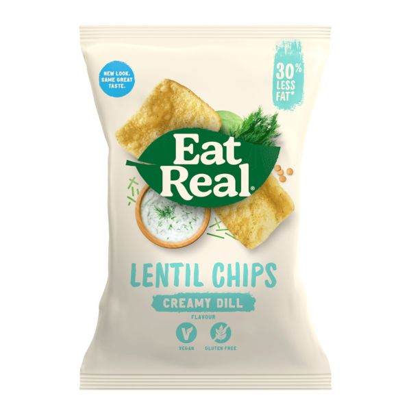 #Eat Real - Chips Lentil Creamy Dill 40g