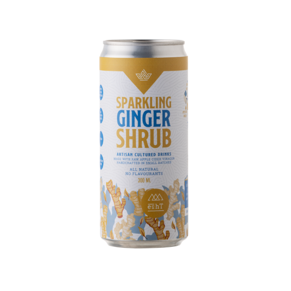Echt - Sparkling Drink Ginger Shrub Unsweetened 300ml