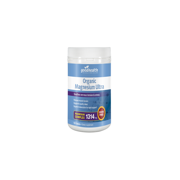 Good Health - Magnesium Ultra Organic 120s