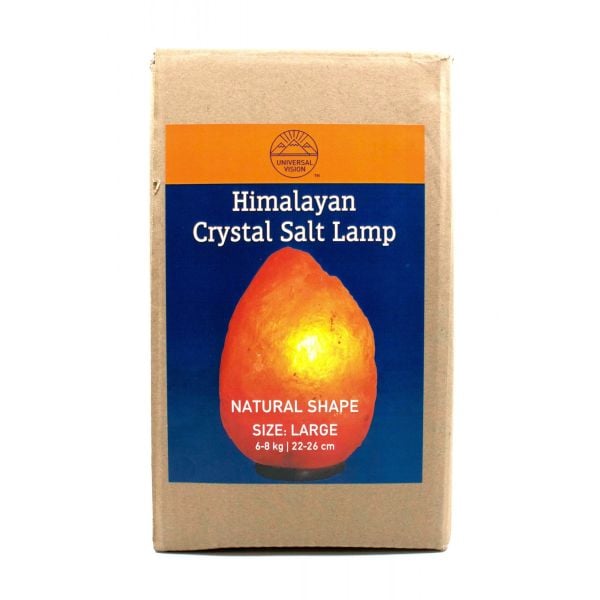 Himalayan Crystal Salt - Lamp Natural Shape Large