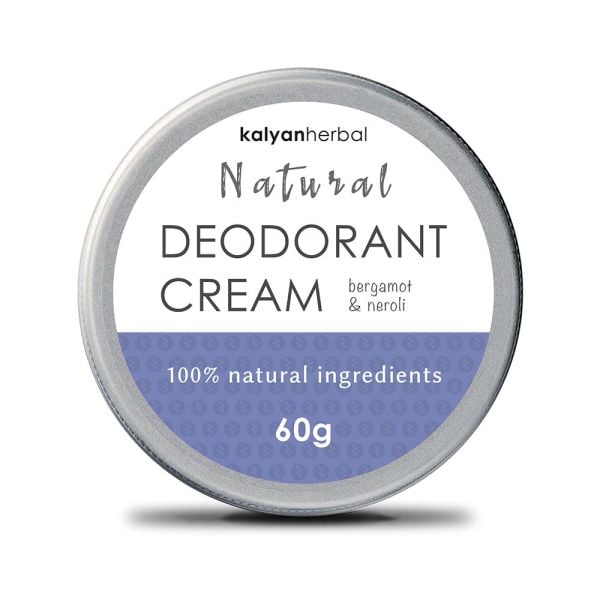Kalyan - Natural Deodorant Cream Bergamot & Neroli 60g