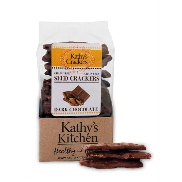 Kathy's Cookies - Seed Crackers Dark Choc