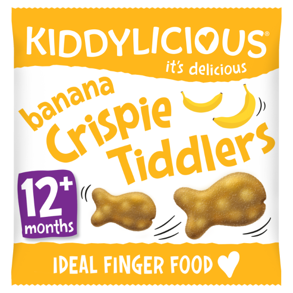Kiddylicious - Crispie Tiddler Banana 12g