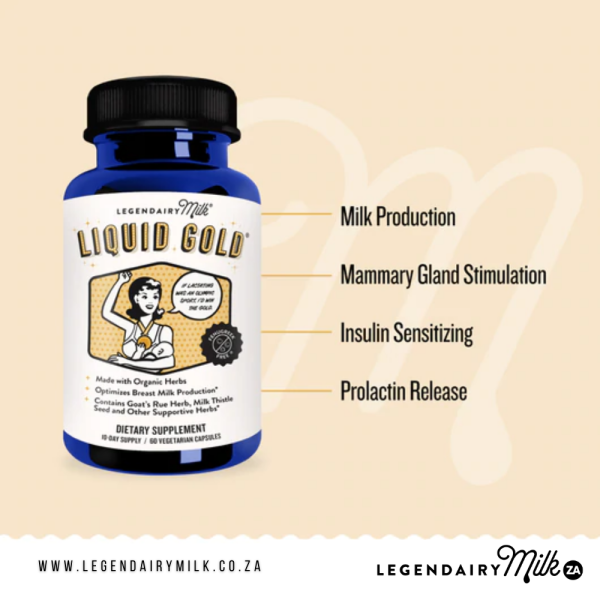 Legendairy Milk - Liquid Gold Herbal Lactation Supplement 60s