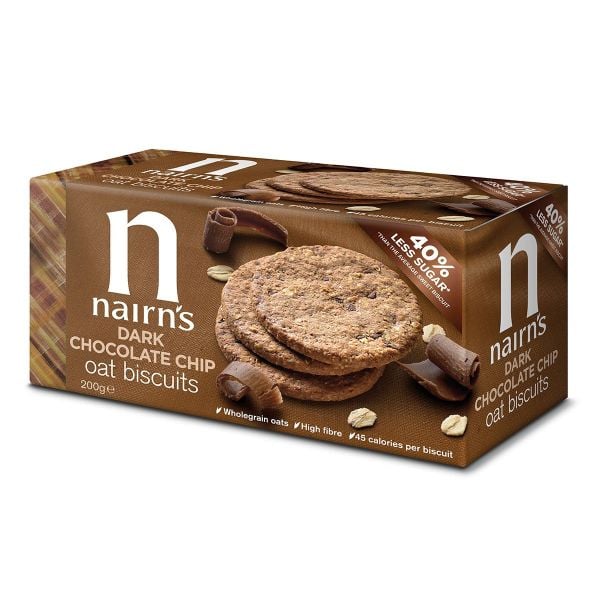 Nairns - Biscuits Oats Dark Chocolate Chip 200g