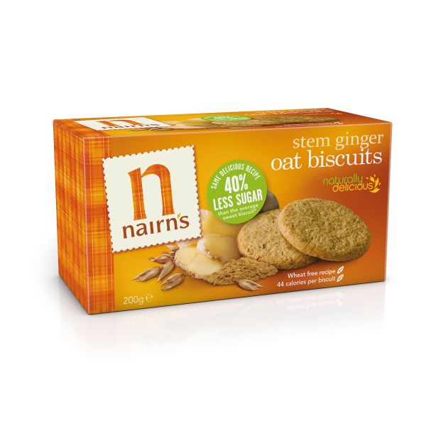 Nairns - Oat Biscuits Stem Ginger 200g