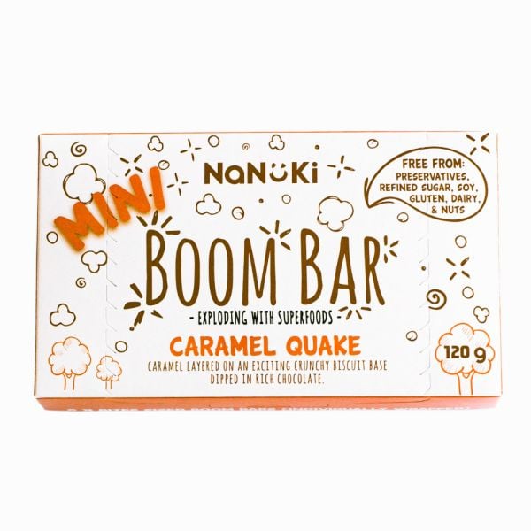Nanuki - Boom Bar Caramel Quake Mini 120g