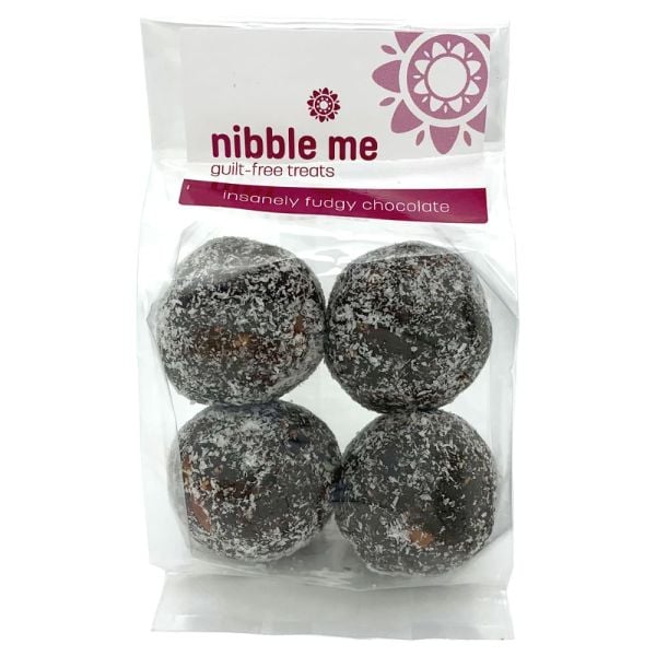 Nibble Me - Balls Insanely Fudgey Chocolate
