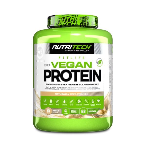 Nutritech - 100% Vegan Protein Unflavoured