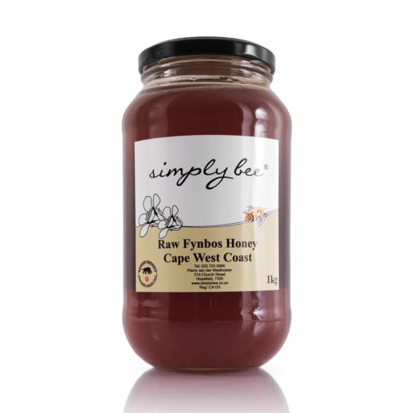 Simply Bee - Honey Raw Fynbos - Glass Jar 1kg