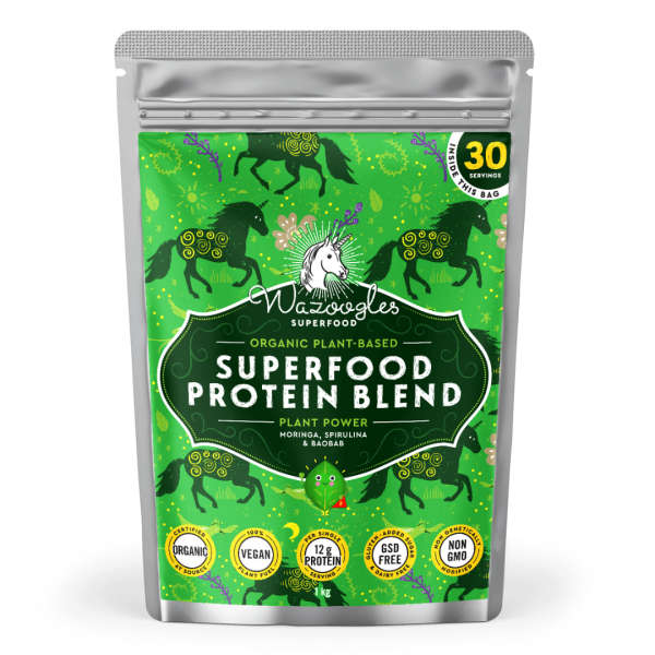 Wazoogles - Superfood Protein Blend Plant Power 1KG
