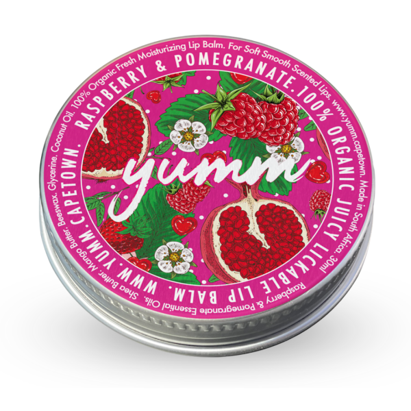 #Yumm - Lip Balm Raspberry & Pomegranate 30ml