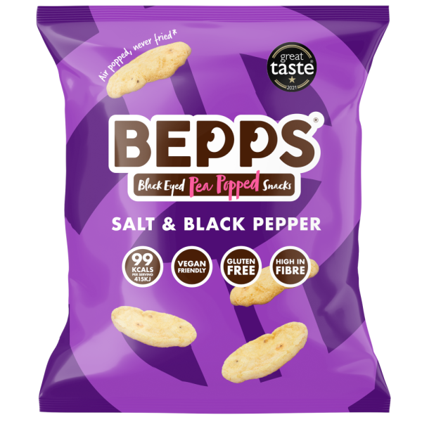 Bepps - Popped Salt & Vinegar 23g