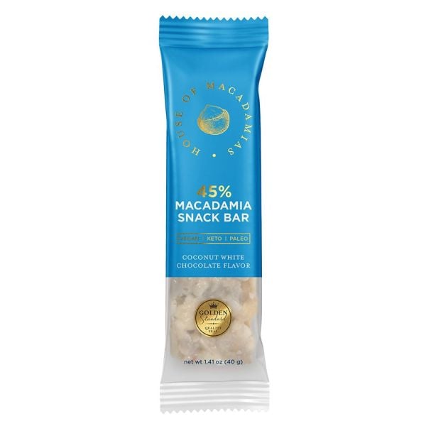 House of Macadamias - Macadamia Bar Chocolate Coconut 40g
