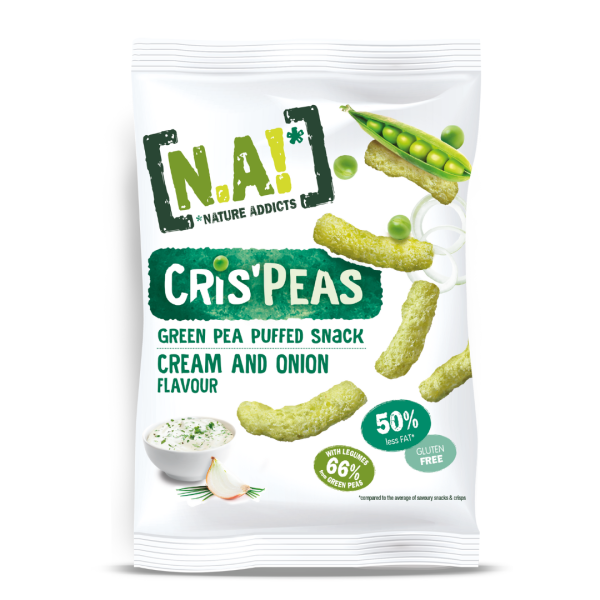 Nature Addicts - Cris Peas Onion & Cream 50g