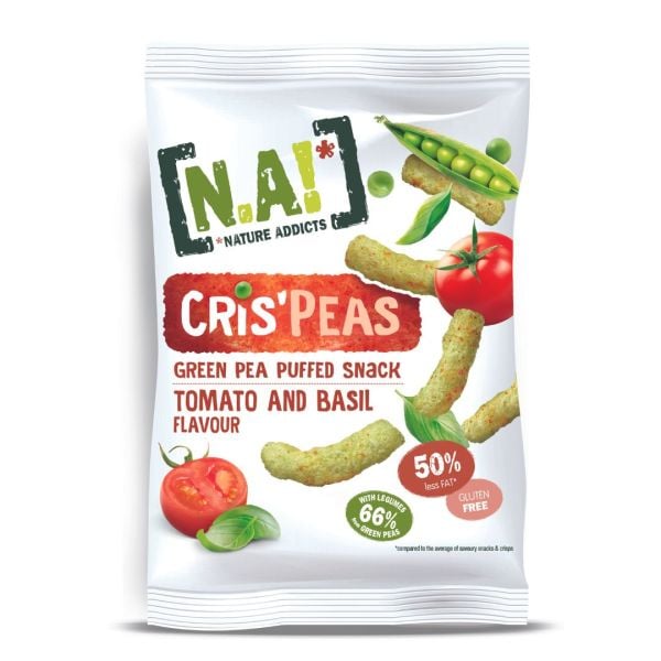 Nature Addicts - Cris Peas Tomato & Basil 50g