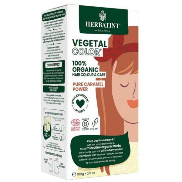 Herbatint Vegetal Pure Caramel Power 100g