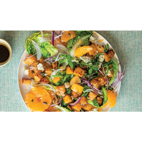 Moroccan-spiced Butternut and Naartjie Salad