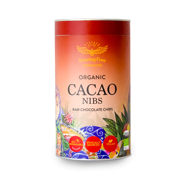 Soaring Free Organic Raw Cacao Nibs 500g