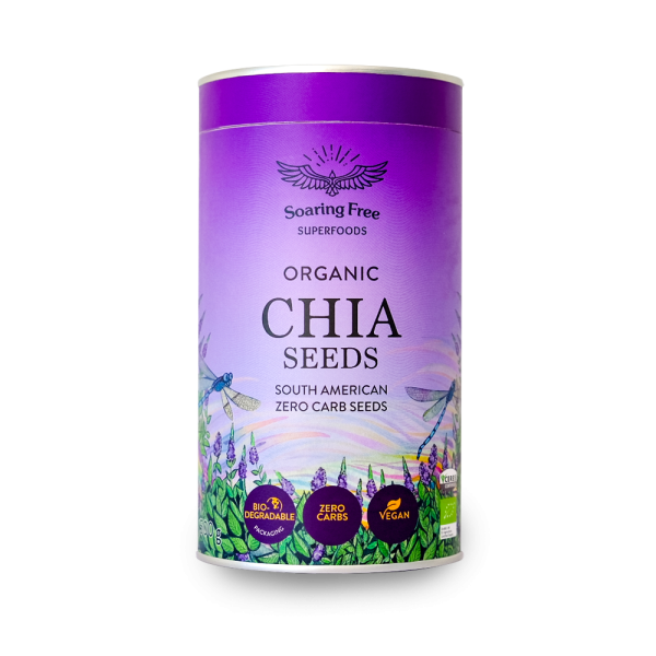 Soaring Free Superfoods Organic Chia Seeds 500g